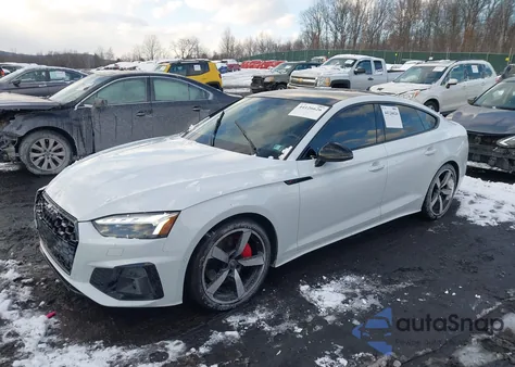 2023 Audi A5 Sportback Prestige 45 Tfsi S Line Quattro S Tronic from USA, damaged, VIN WAUEACF56PA070577